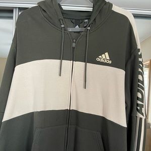 Adidas Mens Zip-up Hoodie